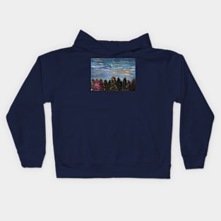 Colorful Trees Kids Hoodie